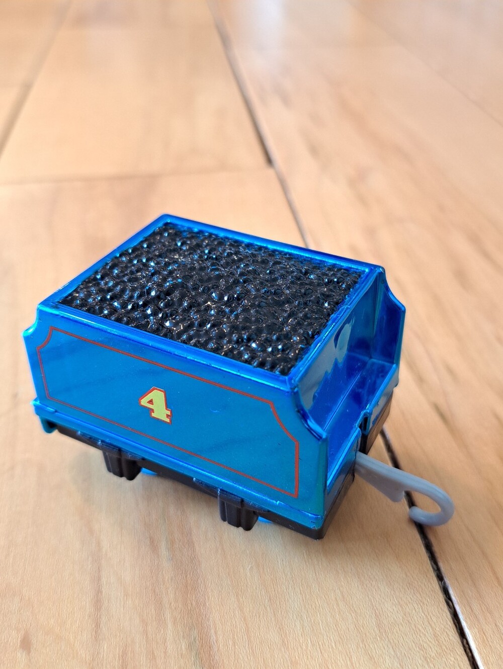 HTF!  METALLIC GORDON TENDER Thomas Train Motorized Trackmaster